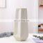 Simple modern matte black gray beige ceramic vase three-piece home decoration ornaments