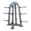 Fitness Equipment Load-bearing Standing  Weight Plate Rack Tree For Barbell Plate