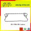 APV H12 Water Generator Heat Exchanger Gasket For Oil plate heat exchanger