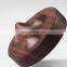 Modern style new design creative 3D carving black walnut beech wooden cup mat coaster