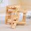 Solid wood folding stool portable household outdoor fishing chair small square stool