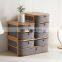 new arrival table Multi-functional bamboo Storage Cosmetic Organizer Cloth Home Sundry personal Organizer