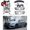 CH New Facelift Fashion Roof Spoiler Fit Lip Front Outlook Body Kit For Mercedes-Benz A Class W176 16-18 A45