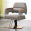 Hydraulic Golden Silver Metal Pedal Base 360 Degree Rotating Wide Seat Barber Salon Chair