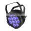 AC85-265V UV Battery Stage Lights Waterproof Battery Powered LED Par Stage Light