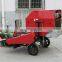 Mini hay straw baler compactor press machine silage packing machine