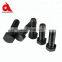 OEM machining custom bolts and nuts stainless steel full thread hex bolt