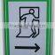 Factory outlet LED road safety sign board