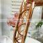 Hot Sale Natural Handwoven Basket for Breakfast, Round Boho Serving Tray for Table Wholesale