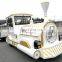 Amusement park manufacturer outdoor sightseeing tourist trackless road train rides for sale