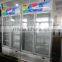 200~460L commercial refrigerator,glass door beverage refrigerator