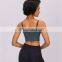 Hot Selling Ladies Yoga Sports Bra Fitness Active Wear Crop Tops with Removable Pads and Adjustable Strap for Women Custom Make