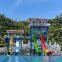 Manufacturers wholesale water park slide pool equipment children's water playground equipment water combination slide