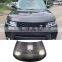 For Range Rover Sport SVR two-sided carbon fiber engine cover open hole heat dissipation 2014-2018