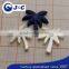 coconut tree shape MOP shell buttons,pearl shell brooch