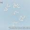 Disposable hem o lock stytle nonabsorbable ligating clips for laparoscopy OEM service
