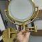 Customized bear-shaped mirror, luxury and unique-shaped creative smart mirror, bathroom LED makeup mirror, wall-mounted bathroom mirror