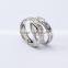 Top Sale Newest Product 316l stainless steel jewelry wholesale rings silver rings