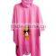 Hooded Waterproof PVC Poncho Material Rain Poncho