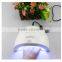 Golden color 48w sunshine led nail lamp dryer with fan