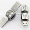 8 years of experience in production metal satellite shaped cheap usb stick                        
                                                                                Supplier's Choice