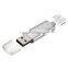 Mobile phone usb flash drive 64gb dual port with logo                        
                                                Quality Choice