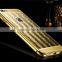 luxury for iphone 6 bumper case,for iphone 6 metal bumper mirror case,mobile phone case for iphone6 case