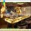 Night club LED bar counter counter height bar stool