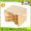 Baby Infant Toys Geometric Card Cabinet Promotional Toys for Kids Educational Wooden Puzzle