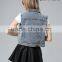 Wholesale New Design Latest lady Outdoor Denim Vest From China Factory