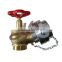 High quality bronze fire hose valve with aluminum cap