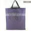 Wholesale custom non woven shopping bags with PVC pocket for boutiques