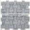 carrara white 12in.x12in. polished square mosaic floor/ wall tile                        
                                                                                Supplier's Choice