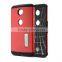 Best Selling Hard Armor Kickstand Shockproof Phone Case TPU+PC Neo Hybrid Back Cover for Google Nexus6