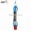 high quality cheap lightweight surf leash cord straight sup leash surf leash for sale