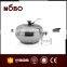 Stainless Steel frying pan steamer with lid