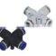 4-way pvc pipe cross fitting