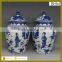 China antique porcelain blue and white ginger jar ceramic for home decor