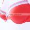 Custom red bra cotton bra push up girls bra undergarment