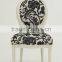 Classic Home Useful Wooden Carved Fabric dining /Living chair(CH-211-1)