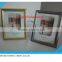 Wholesale easy stand and wall hanging plastic photo frame