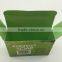 Matt film laminated with paper cardboard packaging box for hand soap