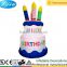 Inflatable Happy Birthday Cake - Party Decoration