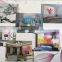 eco-solvent canvas pattern wallpaper