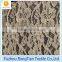 Manufacturer sale cotton plied yarn embroidery lace fabric for curtain