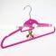 pink velvet hanger for clothes