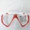 Water sport equipment Water repellent PVC swim goggles for chlidren and teenager diving mask