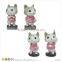 Cheap Handmade Cat Figurine Wedding Giveaways Designs