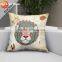 Custom size popular indoor digital printing pillow cover