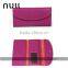 Vintage trifold long women clutches purses lady wallet for cell phone